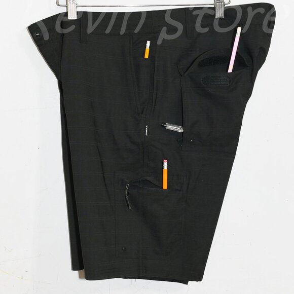 Black Nwt - Men’s Hybrid Short O’Neill - Picture 5 of 7